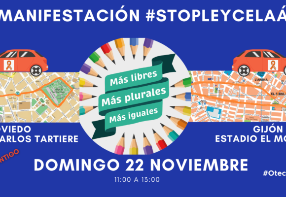 #StopLeyCelaá. Manifestación con vehículos en Oviedo y Gijón. ¡Participa!