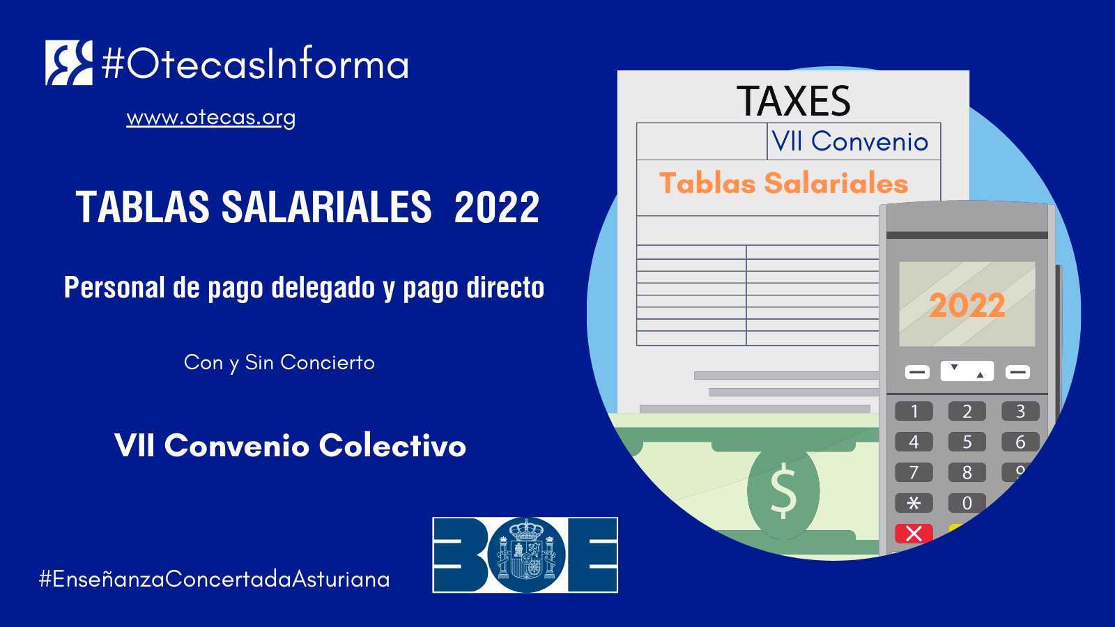 Tablas Salariales 2022 VII Convenio