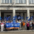 OTECAS se concentra en la Delegación del Gobierno